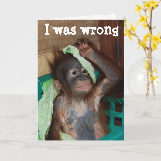 悪いけど後悔してた カード (黄色い花)