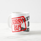 悪いけど社長じゃない コーヒーマグカップ (正面左)