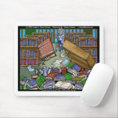 悪いことがギフトおもしろいティー&収集品 マウスパッド (マウス)