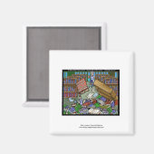 悪いことが起こる2良い人の磁石おもしろい マグネット (正面/裏面)