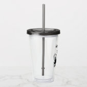 悪いことと同じように「悪い」と言う アクリルタンブラー (右)