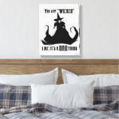 悪いことと同じように「悪い」と言う キャンバスプリント (インサイチュ (寝室))