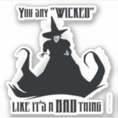 悪いことと同じように「悪い」と言う シール (正面)