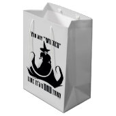 悪いことと同じように「悪い」と言う ミディアムペーパーバッグ (裏面アングル)