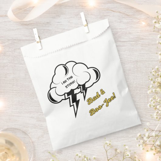 悪いことと悪いことをされる フェイバーバッグ (クリップ留めされた状態)