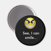 悪いことに、私はスマイル... マグネット (正面/裏面)