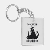 悪いことのように「悪い」と言う キーホルダー (正面左)