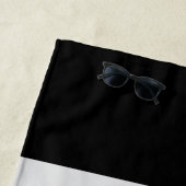 悪いことのように「悪い」と言う ビーチタオル (インサイチュ)