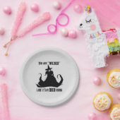 悪いことのように「悪い」と言う ペーパープレート (パーティー)