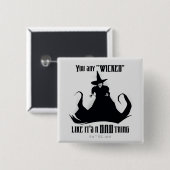 悪いことのように「悪い」と言う 缶バッジ (正面&裏面)