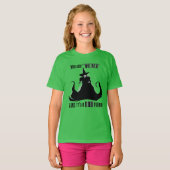 悪いことのように「悪い」と言う Tシャツ (正面フル)