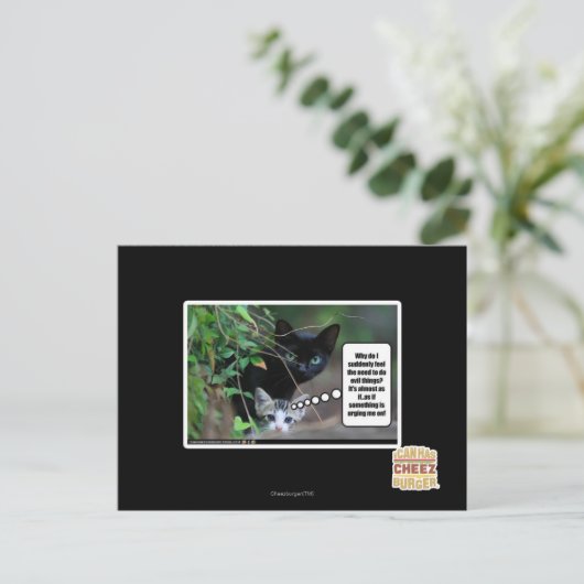 悪いこと ポストカード (スタンド正面)