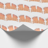 悪いつま先 ラッピングペーパー (角)