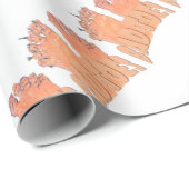 悪いつま先 ラッピングペーパー (ロールコーナー)