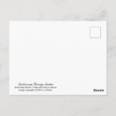 悪いのはがき、プードルポストカード、犬のはがき ポストカード (裏面)