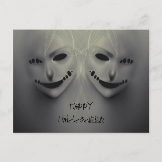 悪いひそひそ声 ポストカード (正面)