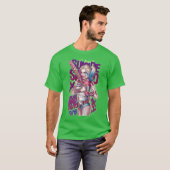 悪いやつらレトロ Tシャツ (正面フル)