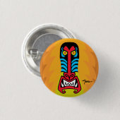 悪いろばのヒヒ 缶バッジ (正面&裏面)