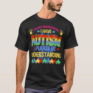 悪いわけじゃない 自閉症なだけ Tシャツ