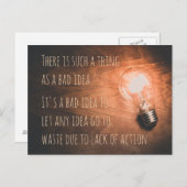 悪いアイディアだ ポストカード (正面/裏面)