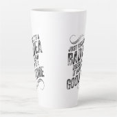 悪いアイディア良い時間 カフェラテマグ (正面)