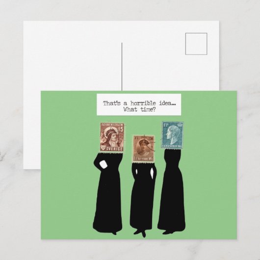 悪いアイディア ポストカード (正面/裏面)