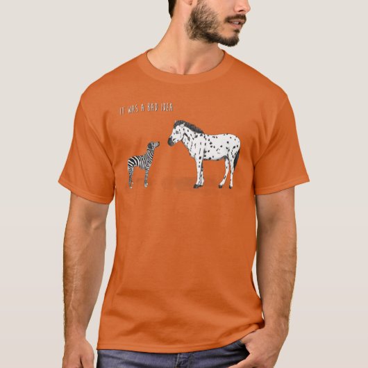 悪いアイディア Tシャツ (正面)