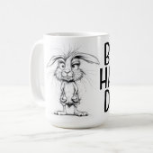 悪いウサギの日 コーヒーマグカップ (正面左)
