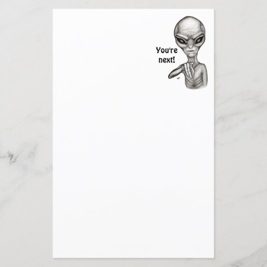 悪いエイリアンあなたは次！ (裏面)