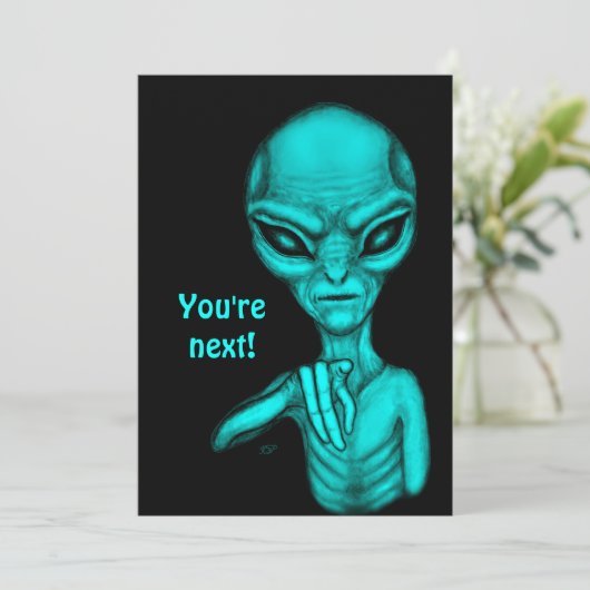 悪いエイリアンあなたは次！ (スタンド正面)