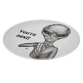 悪いエイリアンあなたは次！ カッティングボード (角)