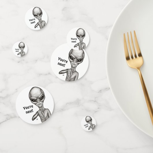 悪いエイリアンあなたは次！ コンフェッティ (グループ)