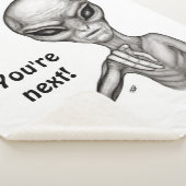 悪いエイリアンあなたは次！ シェルパブランケット (3/4)