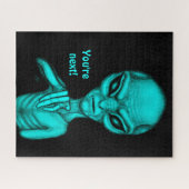 悪いエイリアンあなたは次! ジグソーパズル (横)