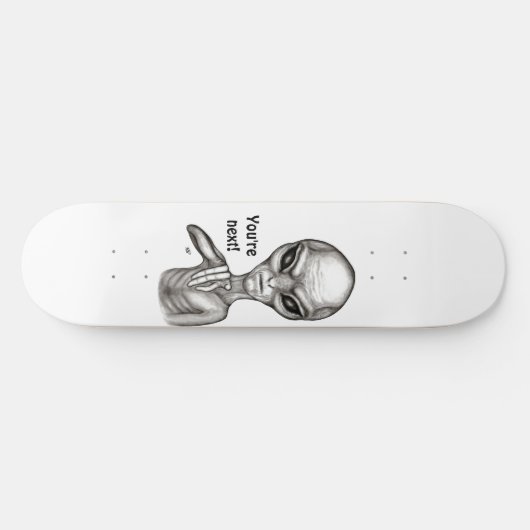 悪いエイリアンあなたは次! スケートボード (横)