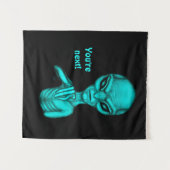 悪いエイリアンあなたは次！ タペストリー (正面(横))