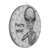 悪いエイリアンあなたは次！ ダーツボード (正面左)