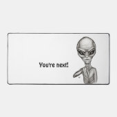 悪いエイリアンあなたは次！ デスクマット (正面)