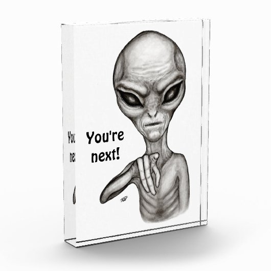 悪いエイリアンあなたは次! フォトブロック (左)