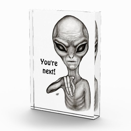 悪いエイリアンあなたは次! フォトブロック (右)