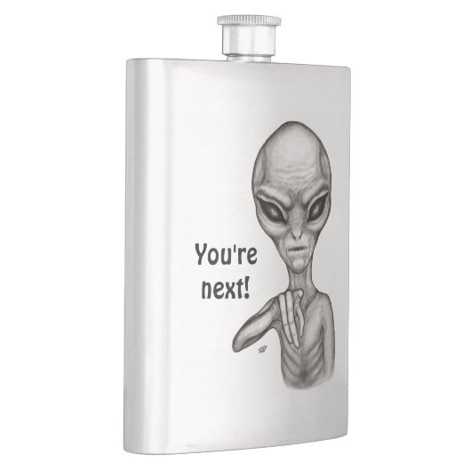 悪いエイリアンあなたは次！ フラスク (右)