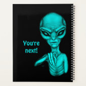悪いエイリアンあなたは次！ プランナー手帳 (裏面)