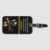 悪いエイリアンあなたは次! ラゲッジタグ (正面横)