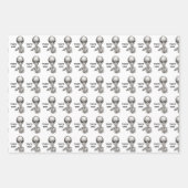 悪いエイリアンあなたは次！ ラッピングペーパーシート (正面3)