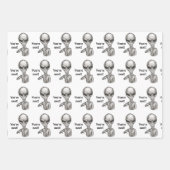 悪いエイリアンあなたは次！ ラッピングペーパーシート (正面2)