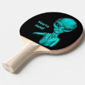 悪いエイリアンあなたは次！ 卓球ラケット (正面アングル)