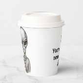 悪いエイリアンあなたは次！ 紙コップ (左)