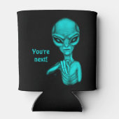 悪いエイリアンあなたは次！ 缶クーラー (裏面)