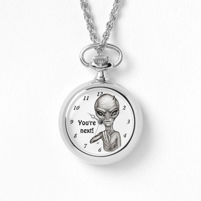 悪いエイリアンあなたは次！ 腕時計 (正面)