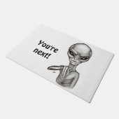 悪いエイリアンあなたは次！doormat ドアマット (アングル)